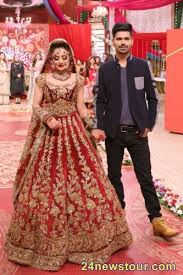 Here are some of the most common reasons why modern brides opt for red wedding dresses: Pakistani Kahsee S Bridal Red Lehenga Dresses Asian Bridal Dresses Bridal Dresses Pakistan Pakistani Bridal Lehenga