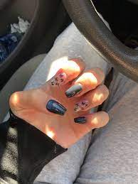 Check spelling or type a new query. Black Butterfly Nails Acrylic Black Acrylic Nail Designs Short Acrylic Nails Designs Butterflies Nails Acrylics