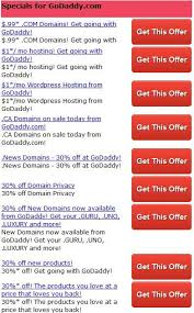 Godaddy Coupon Codes And Godaddy Promo Codes Get That Website Name At A Great Price 99 Cents Web Hosting Website Hosting Free Web Hosting Wordpress Hosting
