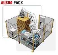 High Speed Automatic Brick Stacking Machine Carton Box Stack ...