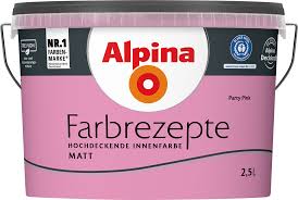 Mischen sie erst dann eine ausreichende menge der farbe an, das mischungsverhältnis kennen sie ja sie müssen also auf jeden fall genug acrylfarbe in pink mischen, dass sie die ganze fläche. Innenfarbe In Magenta Pink Streichen Alpina Farbrezepte Party Pink Alpina Farben