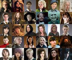 The list below is sorted by film and the character's surname, as some characters have been portrayed by multiple actors. Harry Potter Image Name Chain Iv Quiz By Fantasticbowties