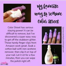 How To Remove Color Street Color Street Color Street Nails Easy Manicure Some will dissolve polish in seconds but leave you with parched cuticles and flaky nails (acetone can be 'go slowly , don't rush as that's when you get the colour everywhere,' advises gray.