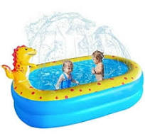 Little Tikes LT Narwhal Spray Pool, Kids ages 3-6
