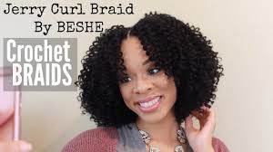 Esteria hair braid crochet hair brazilian bulk hair crochet extension hair curl wand hair natur kanekalon 6a hair. Jerry Curl Braid By Beshe Crochet Braid Tutorial Youtube