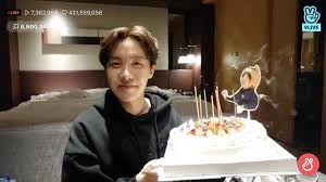 J Hope 190218 J Hope Day Vlive Sunshinehobiday Ourpieceofpeace My Hope Jhope Happyjhopeday Food Desserts Cake