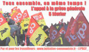 Maybe you would like to learn more about one of these? La Cgt Lance Un Appel A La Greve Generale Le 5 Fevrier Tous Ensemble En Meme Temps Initiative Communiste
