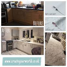 67 5cm X 2m Dc Fix Matt Light Grey Sticky Back Plastic Vinyl Wrap Film 346 8169 Rental Kitchen Makeover Upcycle Kitchen Kitchen Cabinets Cover