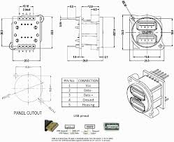 Another well used convention can be found on many cameras, where pin 1 is 0v and pin 4 +12v, others not connected. Cliff Electronic Components Dual Usb Connectors In Xlr Shell Series 5 Round