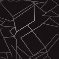 Black And Silver Wallpaper Angles Black Silver Silver Metallic Angles Shine On A Matte Black Background Lea Black And Silver Wallpaper Geometric Wallpaper Design Geometric Wallpaper