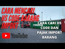 Customs no.4 inward manifest jked no.4 2. Malaysia Custom Hs Code List 07 2021