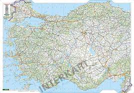 Bevölkerung geteilt durch die gesamtfläche des landes. Turkei Landkarte Poster Doppelseitig Bedruckt 125 X 87cm
