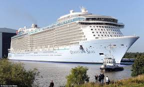World S 3rd Largest Cruise Ship Features Jewel Shaped Observation Pod Royal Caribbean Ships Biggest Cruise Ship Cruise Ship