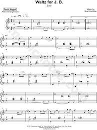 Royalty free waltz music available to preview, license and download instantly. David Magyel Waltz For J B Easy Sheet Music Piano Solo In A Minor Download Print Sku Mn0178643