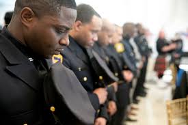 Off-duty cop was getting a haircut when barber shop was held up. He's one  of many we salute.