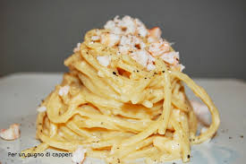 Cuocete la pasta in abbondante acqua salata per 9 minuti. Spaghetto Quadrato Con Bisque E Tartare Di Gamberi Luca Sessa