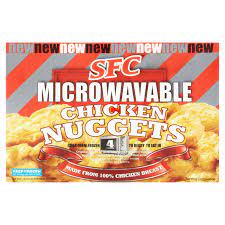 You can also use the seasoning to cook chicken breast halves. Sfc Microwavable Chicken Nuggets 190g Breaded Battered Chicken Iceland Foods