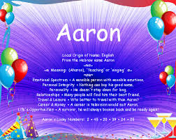 Aaron Name Meaning Names With Meaning Meant To Be Names