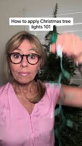 I get asked a lot of times how I apply Christmas lights to my trees. I do  put extra lights even