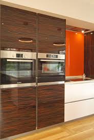 It can be found on dash boards of classic cars and in the staterooms of yachts. Ebony Macassar High Gloss Wood Kitchen 6 My Cms