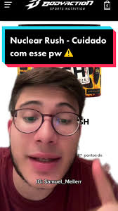 Respondendo a @Ryan Brito Cuidado com o nuclear rush #pretreino #academia  #musculacao #dieta #treino #gymrat #gymtok #fitness #hipertrofia
