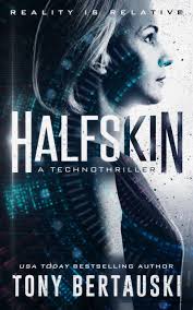 Book Cover Design For Halfskin If You Would Like To Commission Us For Your Book Cover Please Visit Our Website Techno Thriller Ebook Cover Design Ebook Cover