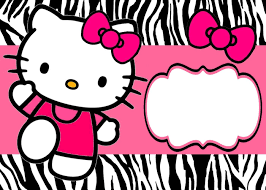 Hello Kitty Birthday Card Printable Free Hello Kitty Invite Template Hello Kitty Invitations Hello Kitty Printables Hello Kitty Invitation Card