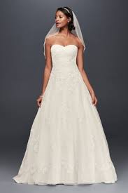Browse david's bridal stunning collection of bridesmaid dresses under 100 & other discount bridesmaid dresses. Organza A Line With Beaded Details Wedding Dress David S Bridal