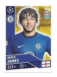 Dalot rb james cdm reyna (winger version). Champions League 2020 21 Topps N Che8 Reece James Chelsea New Champions League Champion