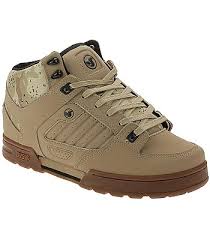 Shoes Dvs Militia Boot Tan Camo Nubuck Men S