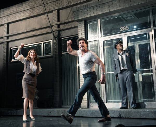 Dog Day Afternoon' on Broadway, With Jon Bernthal and Ebon Moss-Bachrach,  Is Underbaked - The New York Times