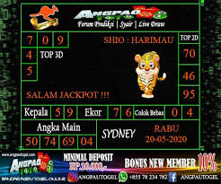 Syair Sydney Hari Minggu 20 Mei 2020 Di 2020 Minggu Sydney