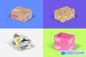 Download Creativemarket Kraft Box Mockup Packaging Vol 1 4155859