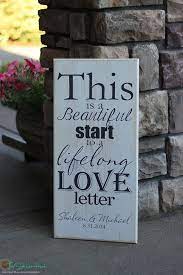 This Is A Beautiful Start To A Lifelong Love By Thestickerhut 45 00 Love Quotes For Wedding Wedding Quote Signs Card Table Wedding