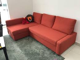 Harga sofa bed ikea malaysia. Ikea Friheten Sofa Bed L Shaped Corner With Storage Home Furniture Furniture On Carousell