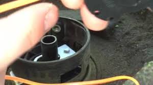 Ryobi rac150 replacement trimmer head spool and easy winder ryobi | ref: Ryobi One Line Trimmer How To Replace The Line Youtube