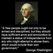 George washington was one of the founding fathers of the united states of america, and first president of the united states. 43 George Washington Quotes On 2nd Amendment Inspirational Quotes