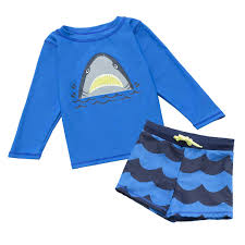Be confident while out at the beach or a day at the pool in our modest, full coverage swimwear. Boys Swimsuit Rash Guard Long Sleeve Full Body Swimwear Uv Sunsafe Protection Shark Printed Toddler Kids Baby Swimming Costume 1 5 T Buy Online In Aruba At Aruba Desertcart Com Productid 67916870