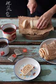 花生酱枕头包 爱 厨房的幸福之味 steamed cake snacks chocolate cake