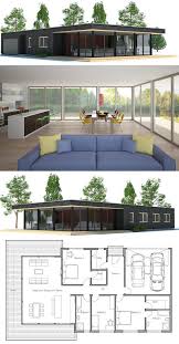 House Plan Ch183 Contemporary House Plans Small Modern House Plans Container House Plans