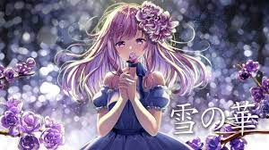 中島美嘉 雪の華 yuki no hana mika nakashima cover 花たん hanatan アニメの描き方 アニメファンタジー マンガアニメ