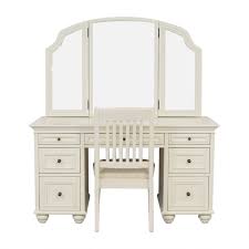 Well, the desk has actually been done for a little while. 76 Off Pottery Barn Pottery Barn Chelsea Vanity Desk With Chair Tables