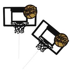 How to make a diy basketball hoop out of reebar and plywood подробнее. Funzzy Basketball Hoop Cake Birthday Cake Topper Sport Basketball Theme Birthday Decoration Party Birthday Fans Favor Supplies 6pcs Amazon Com Grocery Gourmet Food