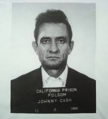 Johnny Cash Mugshot White T-shirt Sizes Available S-3XL