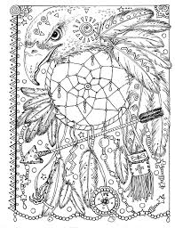 Animal Spirit Dreamcatchers Coloring Fun For All Ages Dream Catcher Coloring Pages Mandala Coloring Pages Animal Coloring Pages