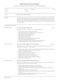 How to write a cv. Restaurant Manager Resume Writing Guide 12 Examples 2020