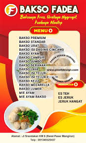 Spanduk warung bakso urat beranak yang simple cdr dalam google year in . Banner Spanduk Bakso Soto Mie Ayam