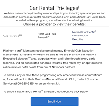 Credit card rental car benefits. National Executive Status Upgrade Your Car With The Right Credit Card