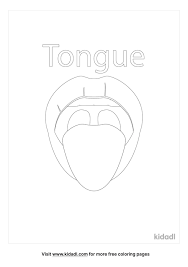 Download and print these animal, dog coloring pages for free. Tongue Coloring Pages Free Human Body Coloring Pages Kidadl