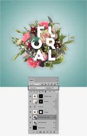 Or to sew a dress from fabric with an absolutely unique pattern? How To Create A Layered Floral Typography Text Effect In Adobe Photoshop
